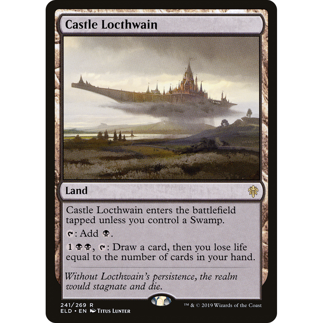 Castle Locthwain (ELD-241) - Throne of Eldraine Foil