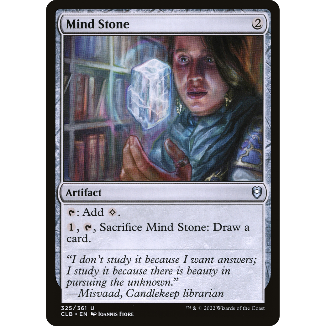 Mind Stone (CLB-325) - Commander Legends: Battle for Baldur's Gate Foil