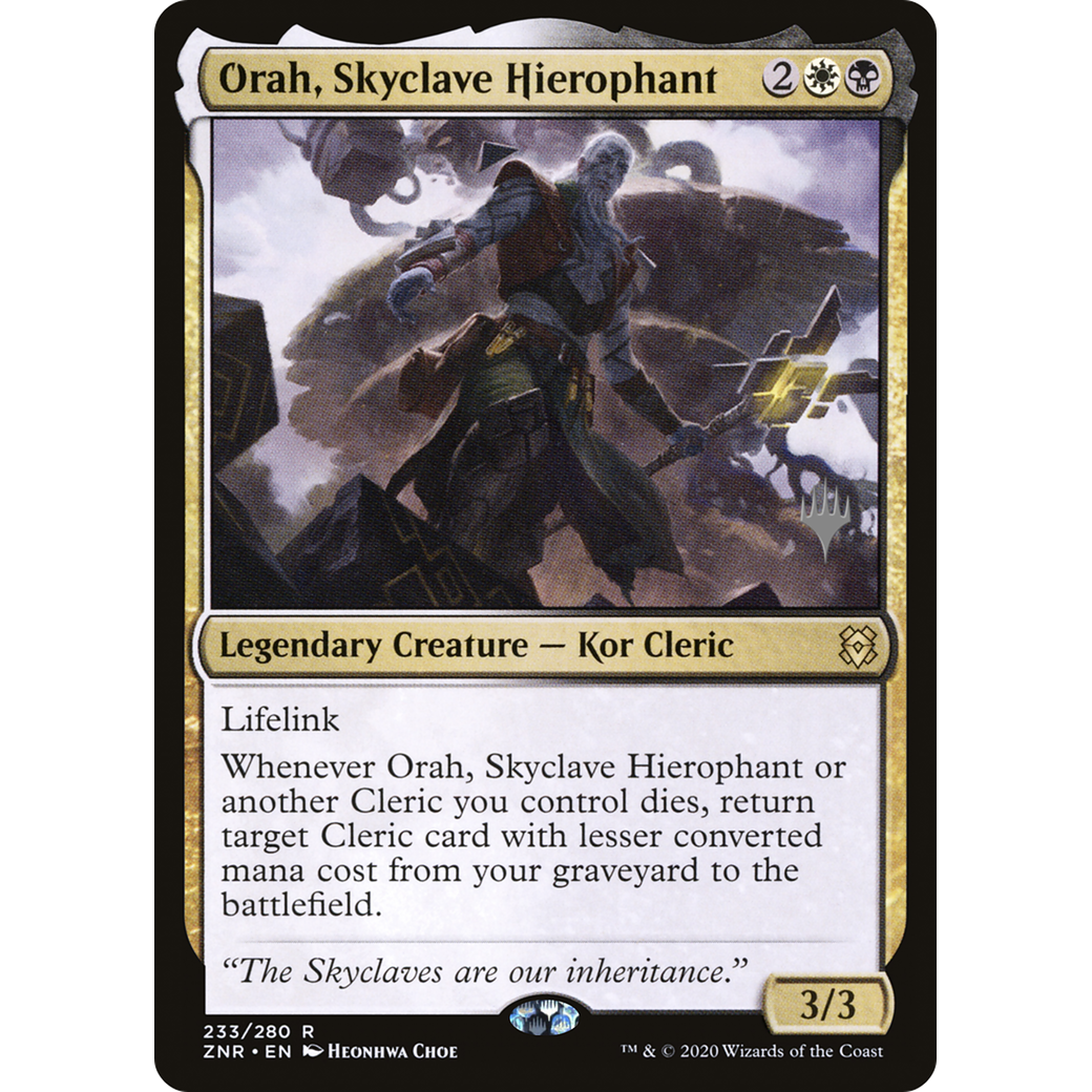 Orah, Skyclave Hierophant (PPZNR-233) - Zendikar Rising Promos Foil