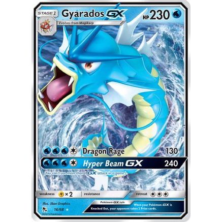 Gyarados GX 16/68 - Hidden Fates Holofoil