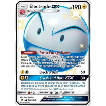 Electrode GX SV57/94 - Hidden Fates Shiny Vault Holofoil