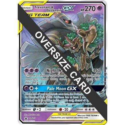 Trevenant & Dusknoir GX - SM217 SM217 - Jumbo Cards Holofoil
