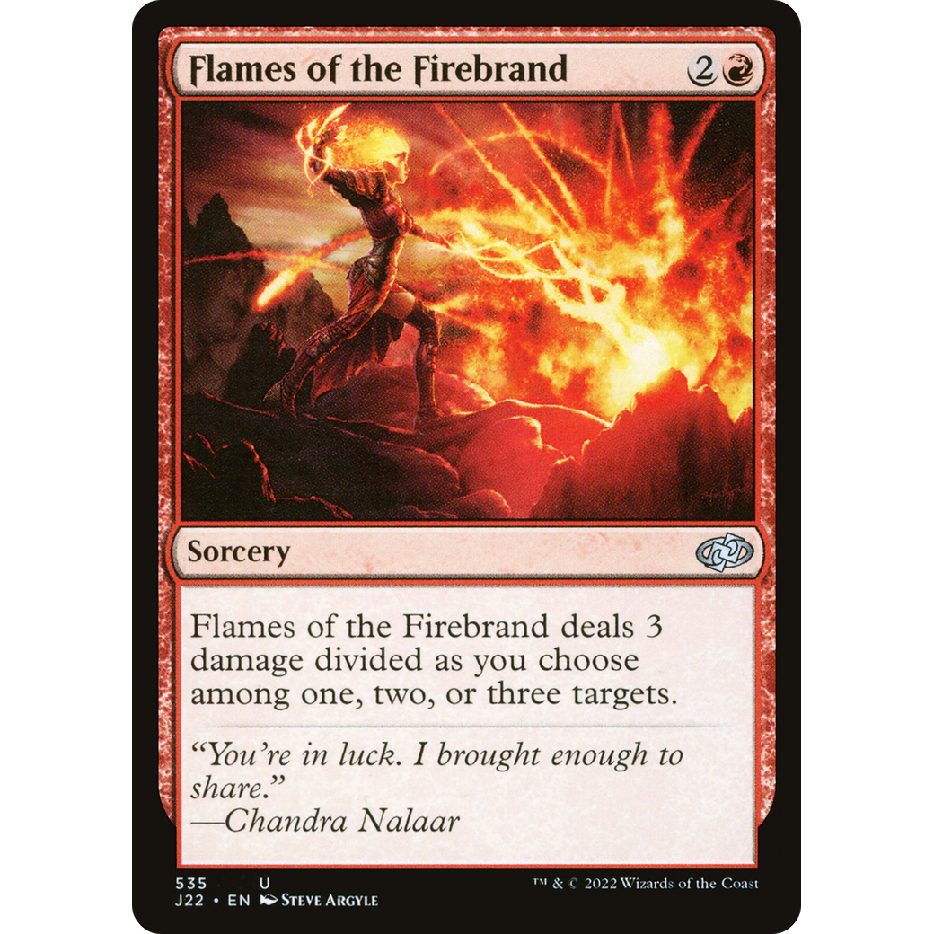Flames of the Firebrand (J22-535) - Jumpstart 2022