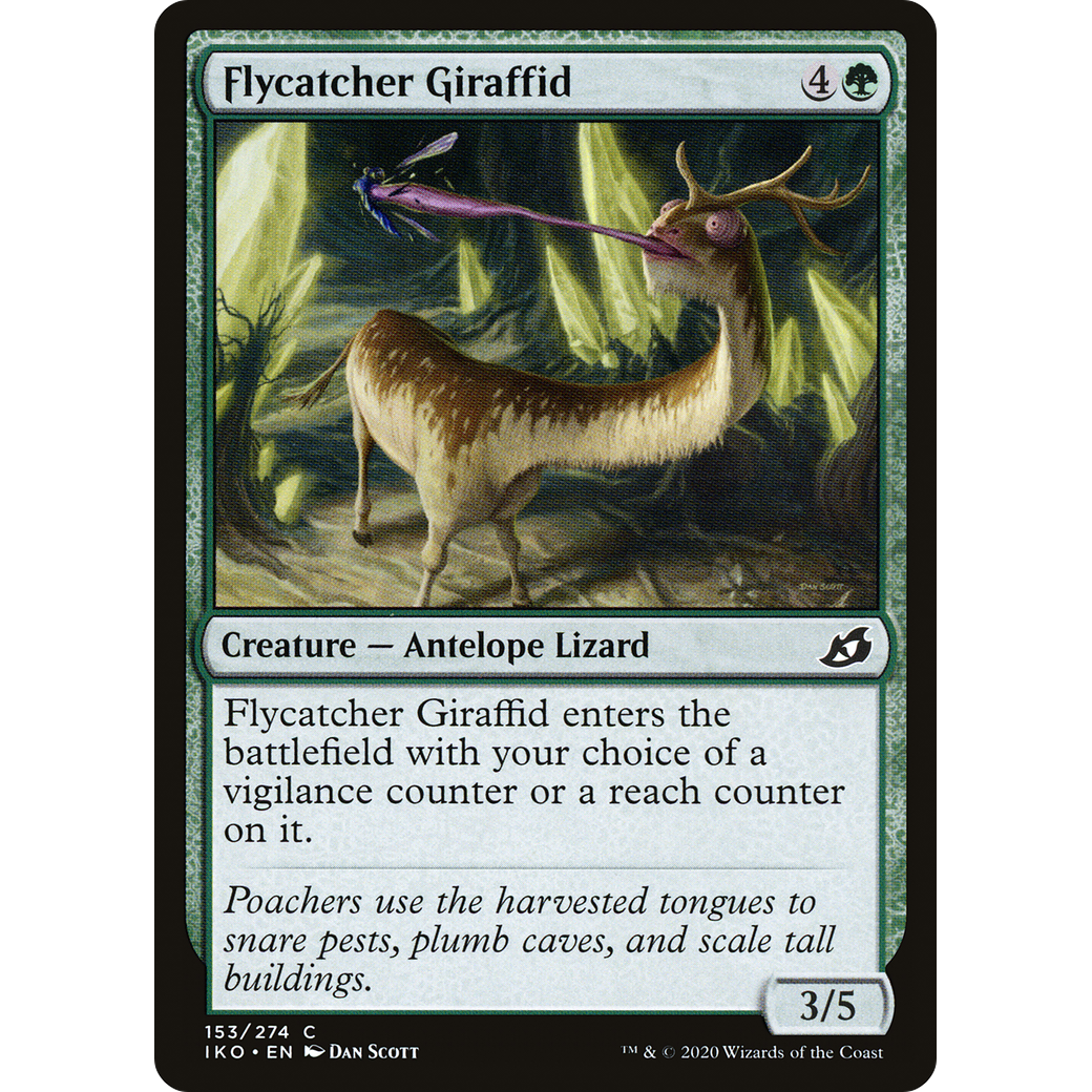 Flycatcher Giraffid (IKO-153) - Ikoria: Lair of Behemoths