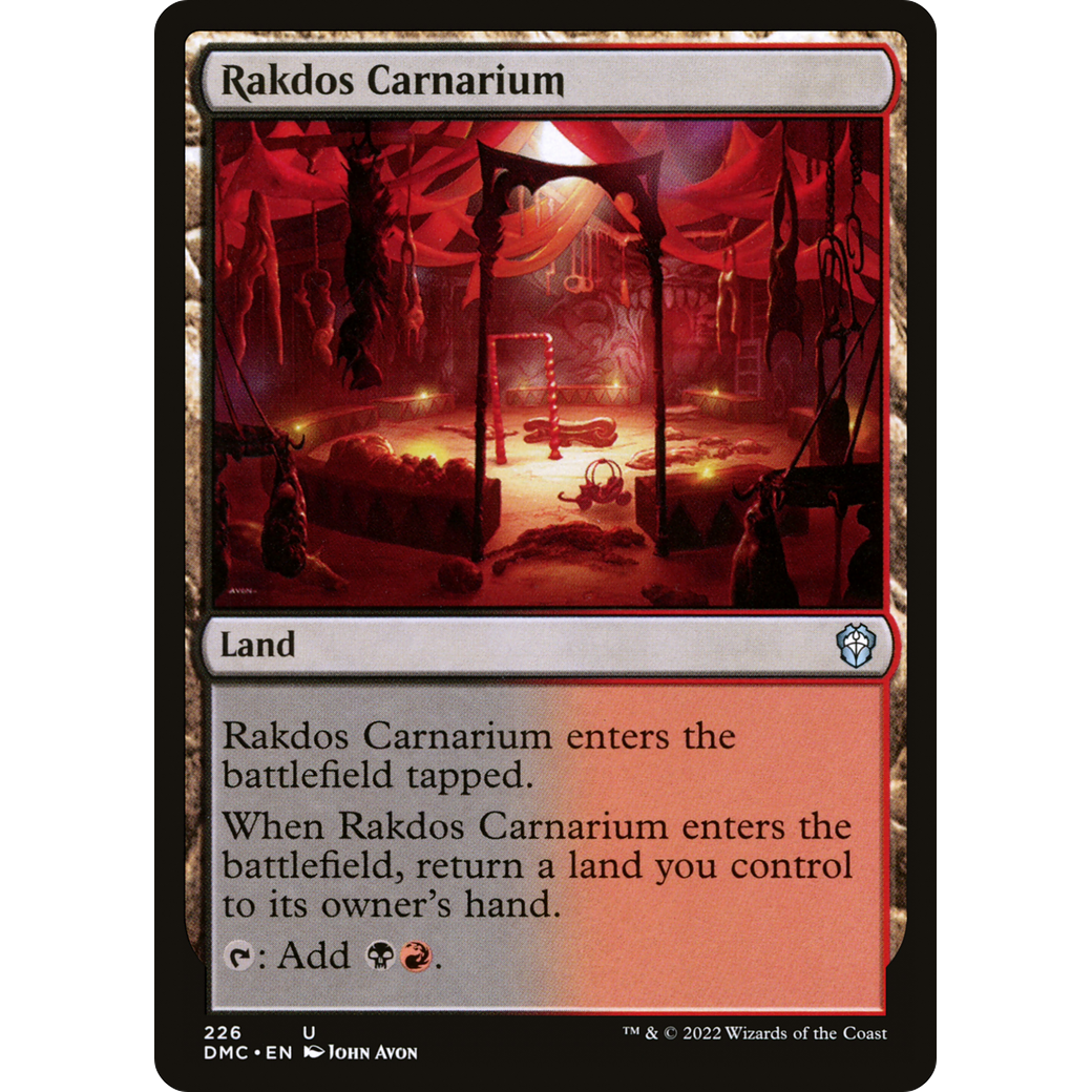 Rakdos Carnarium (DMC-226) - Dominaria United Commander