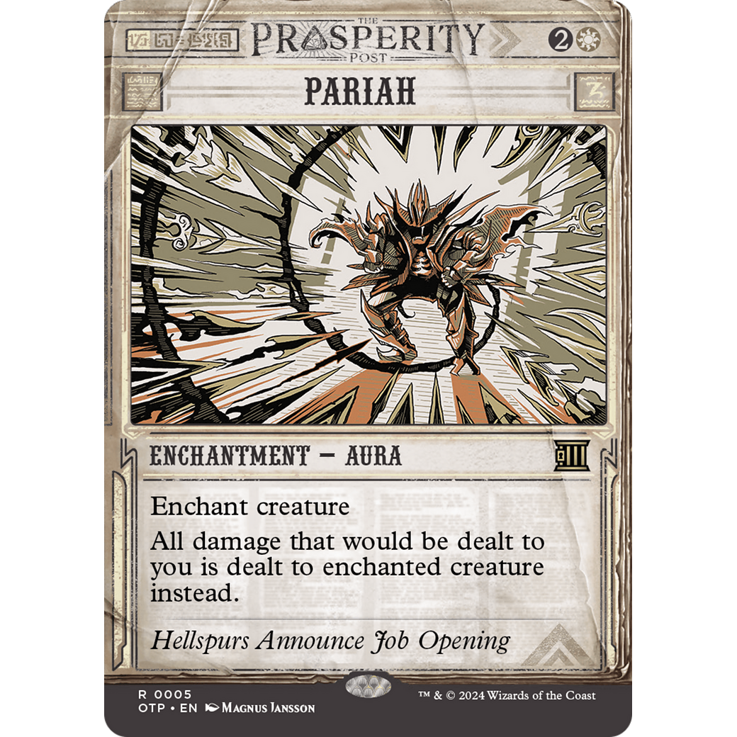 Pariah (OTP-005) - Breaking News: (Showcase) (Borderless)