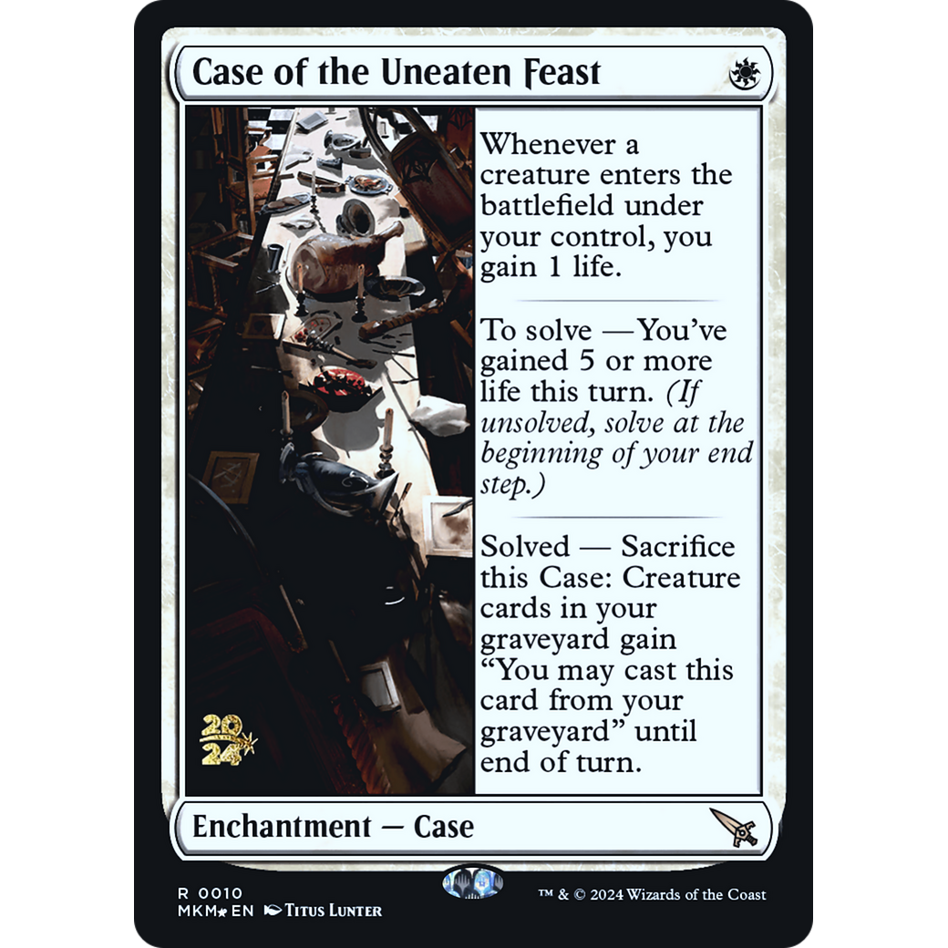 Case of the Uneaten Feast (PRE-10S) - Murders at Karlov Manor Promos Foil