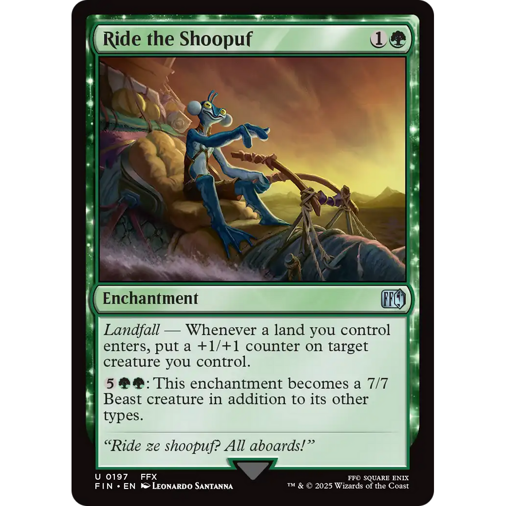 Ride the Shoopuf (FIN-197) - FINAL FANTASY: (enchantment)
