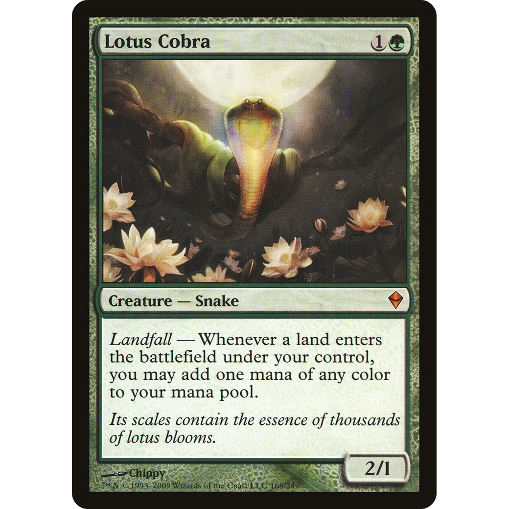 Lotus Cobra (ZEN-168) - Zendikar Foil