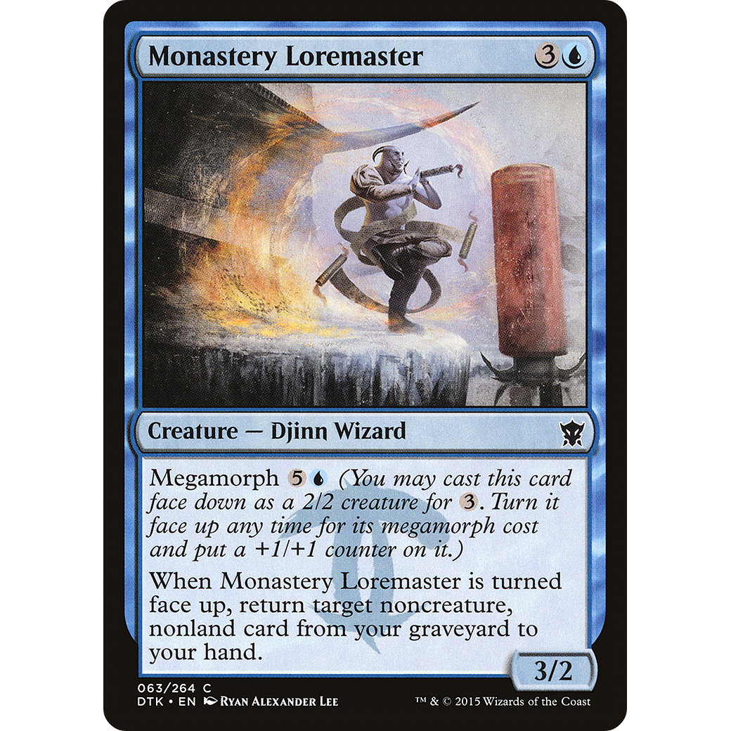 Monastery Loremaster (DTK-063) - Dragons of Tarkir Foil