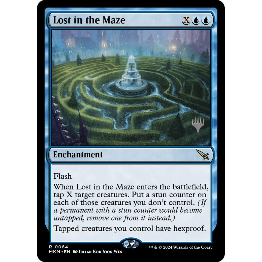 Lost in the Maze (PPMKM-64P) - Murders at Karlov Manor Promos Foil