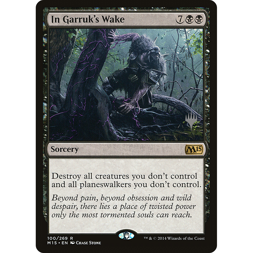 In Garruk's Wake (PPTHB-100) - Magic 2015 Promos Foil