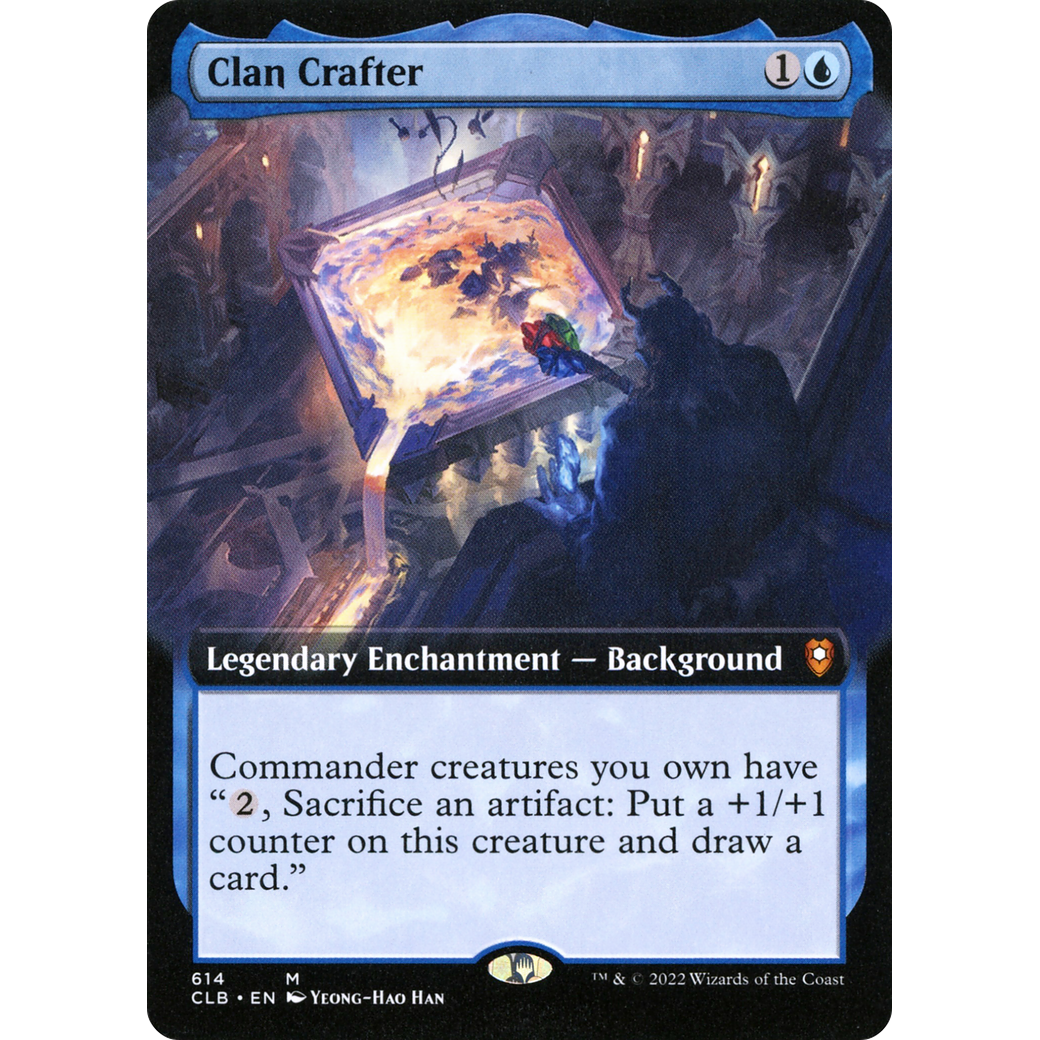 Clan Crafter (CLB-614) - Commander Legends: Battle for Baldur's Gate: (Extended Art)