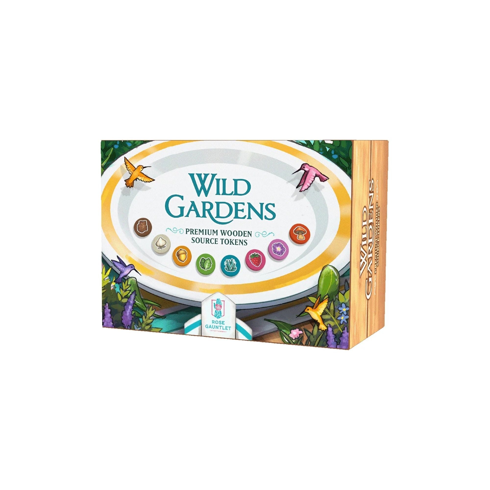 Wild Gardens: Premium Wooden Source Token Pack