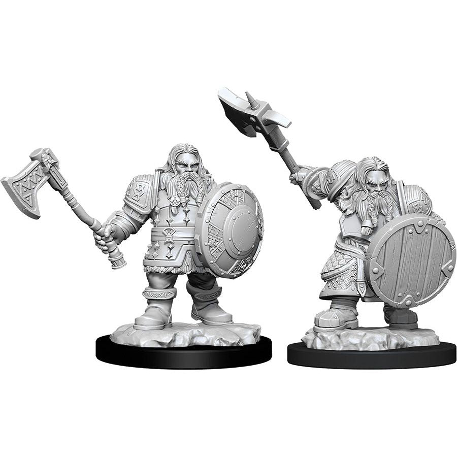 W11 Male Dwarf Fighter Miniatures