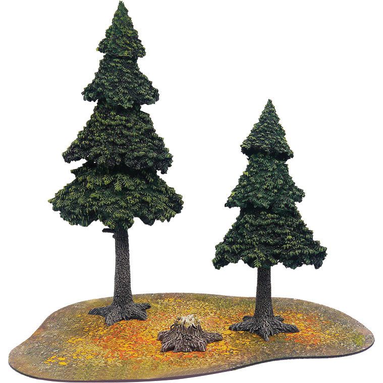 Monster Scenery: Evergreen Pine Forest