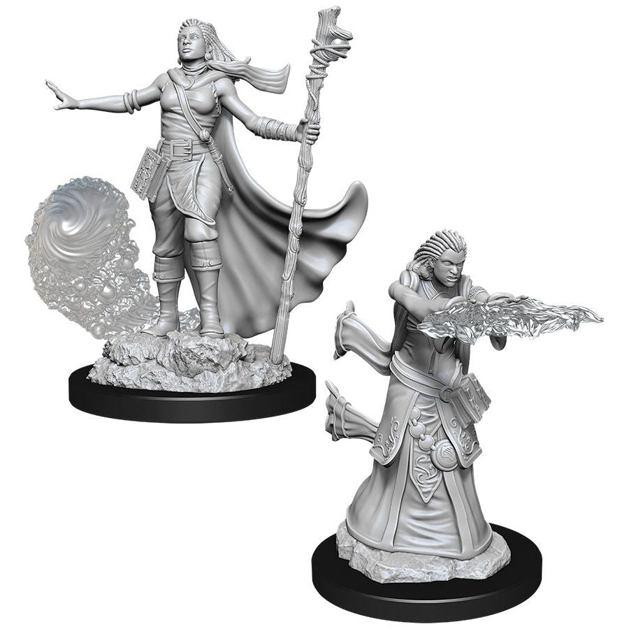 W11 Female Human Wizard Miniatures