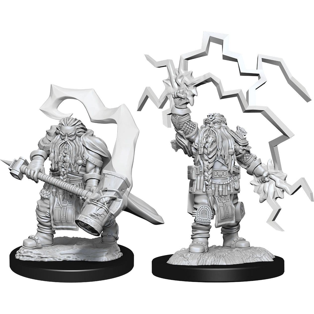 W14 Dwarf Cleric Male Miniatures