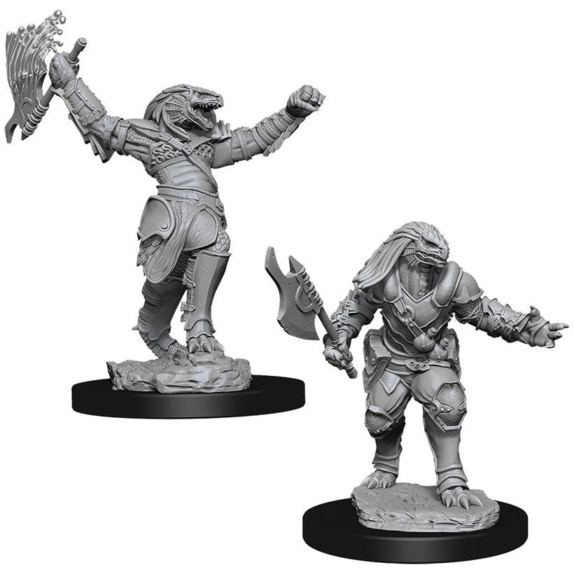 W11 Female Dragonborn Fighter Miniatures