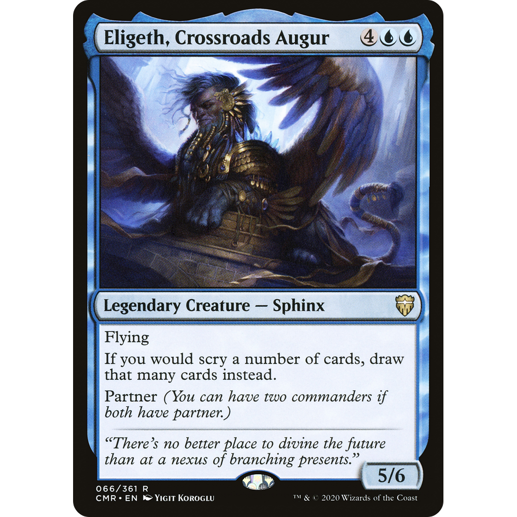 Eligeth, Crossroads Augur (CMR-066) - Commander Legends
