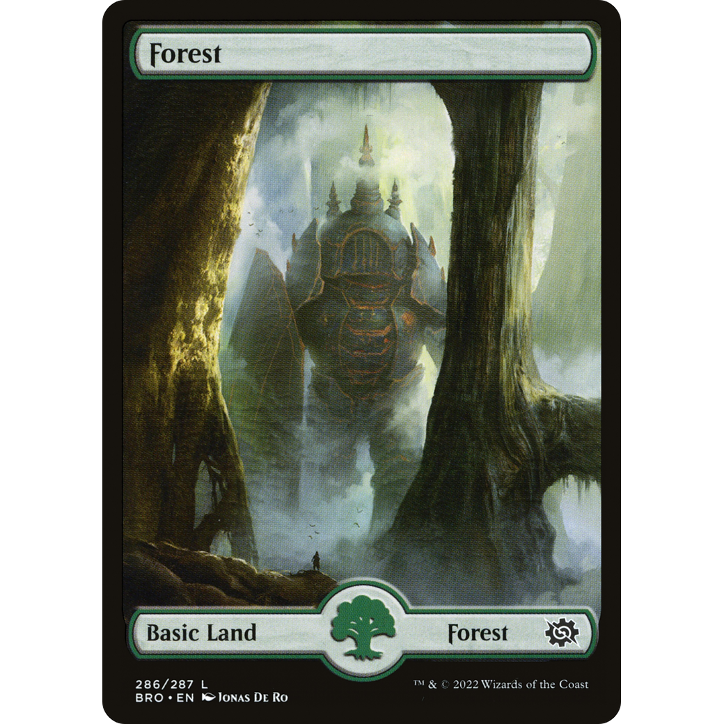 Forest (286) - Full Art (BRO-286) - The Brothers' War Foil