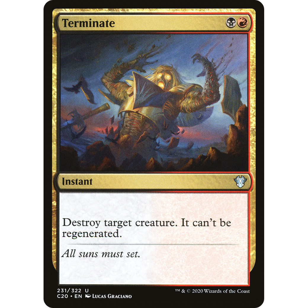 Terminate (C20-231) - Commander 2020