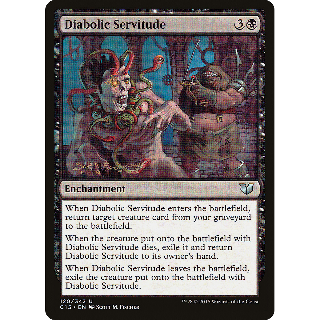 Diabolic Servitude (C15-120) - Commander 2015