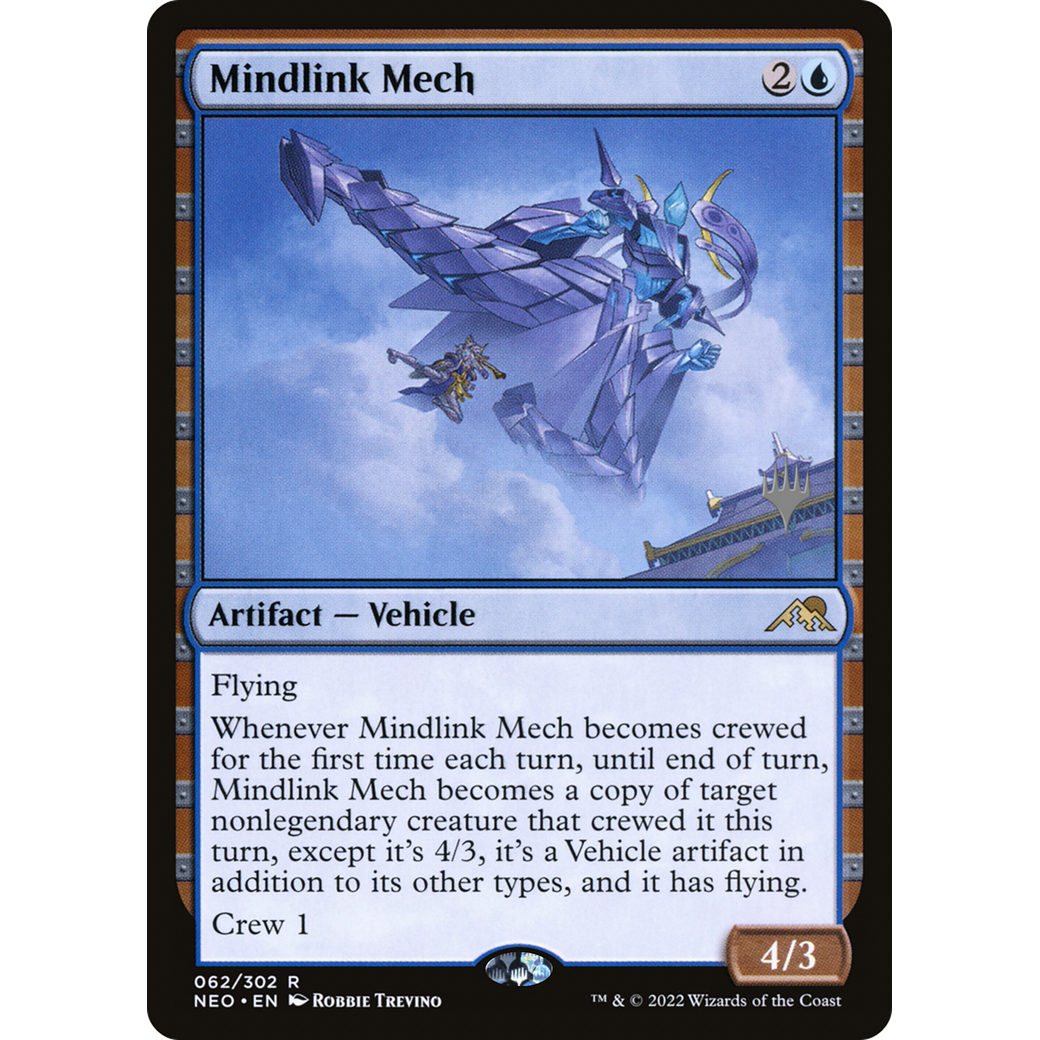 Mindlink Mech (PPNEO-62P) - Kamigawa: Neon Dynasty Promos Foil