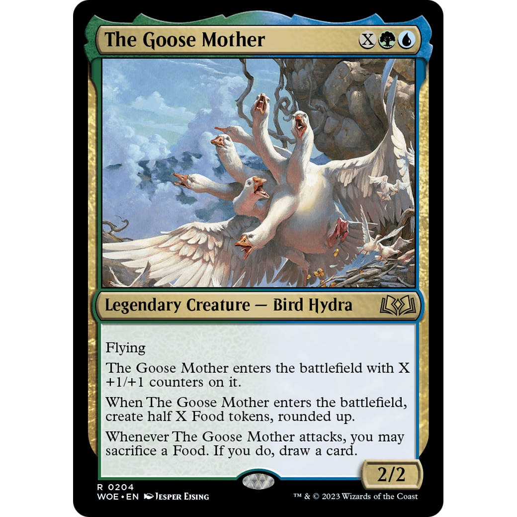 The Goose Mother (WOE-204) - Wilds of Eldraine Foil