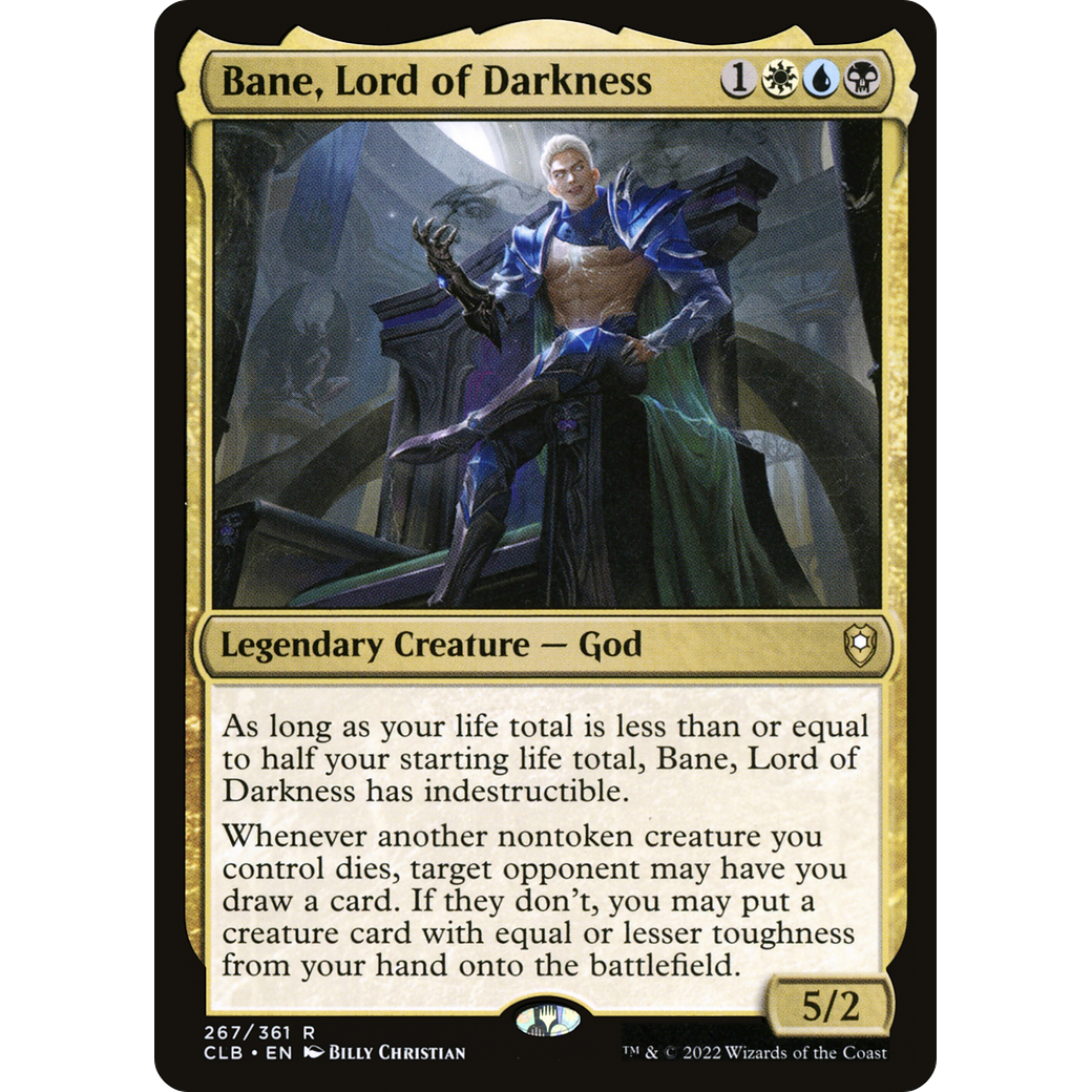 Bane, Lord of Darkness (CLB-267) - Commander Legends: Battle for Baldur's Gate
