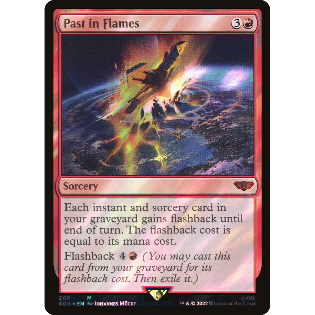 Past in Flames (40K-206) - Warhammer 40,000 Commander Foil