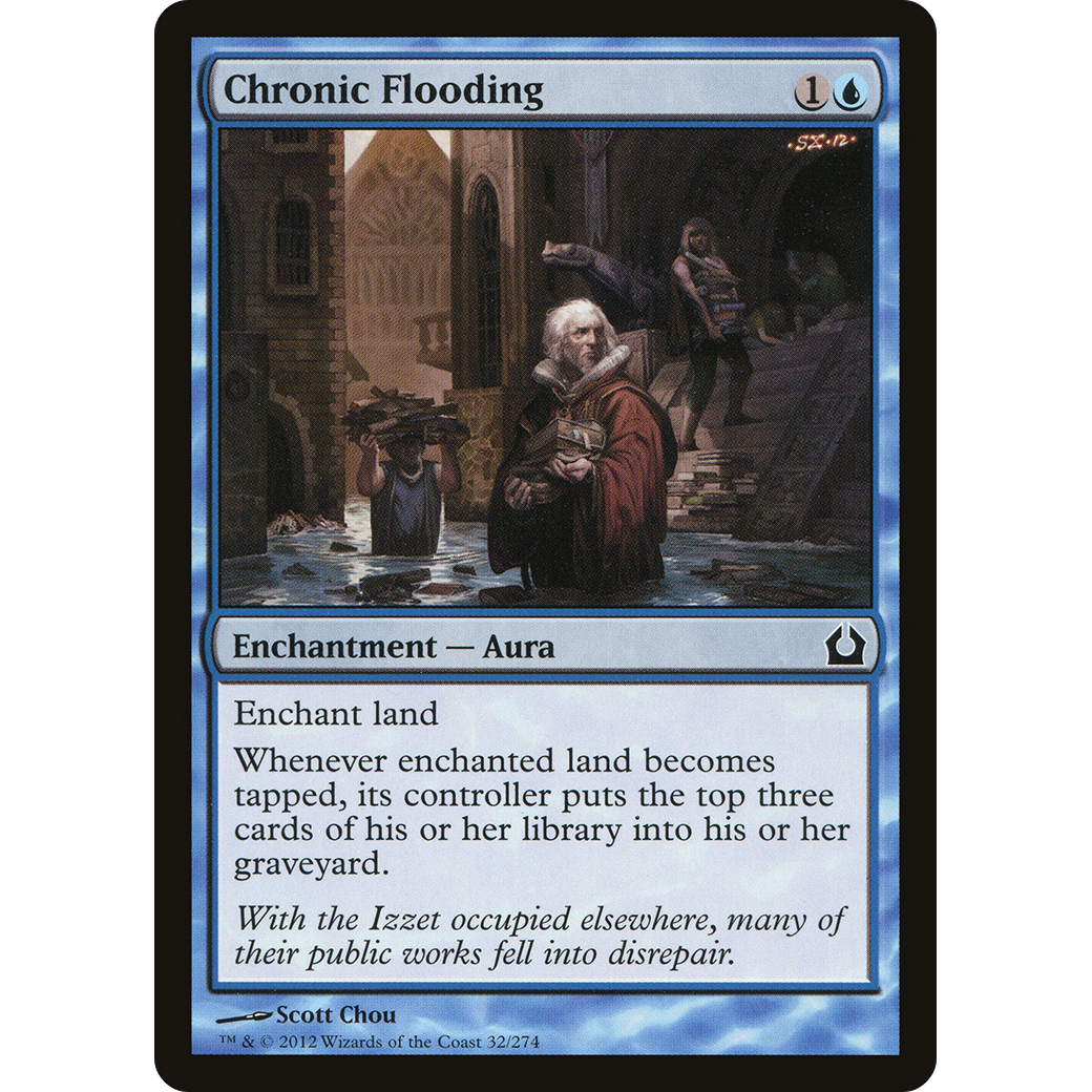 Chronic Flooding (RTR-032) - Return to Ravnica Foil