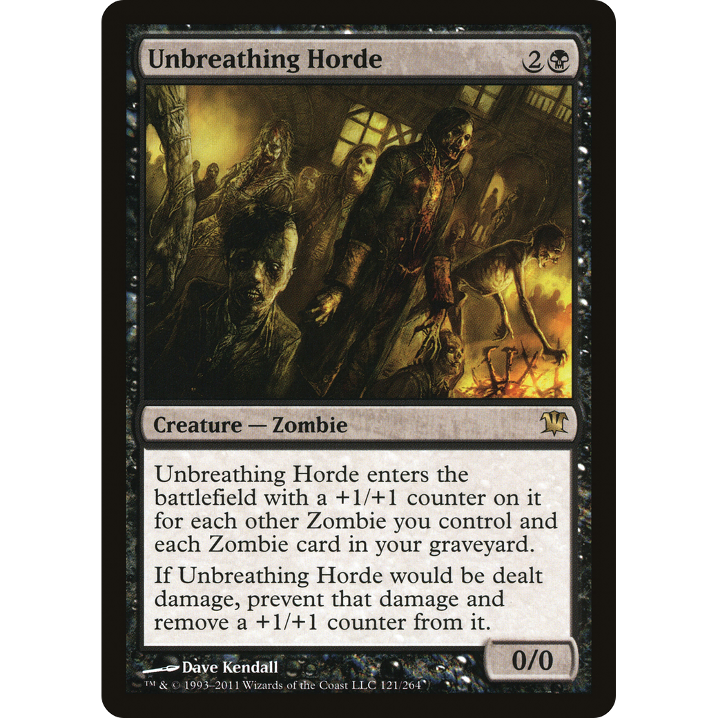 Unbreathing Horde (ISD-121) - Innistrad Foil