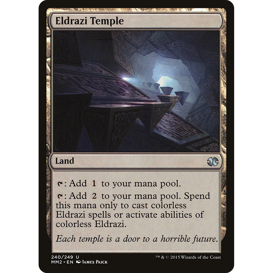 Eldrazi Temple (MM2-240) - Modern Masters 2015
