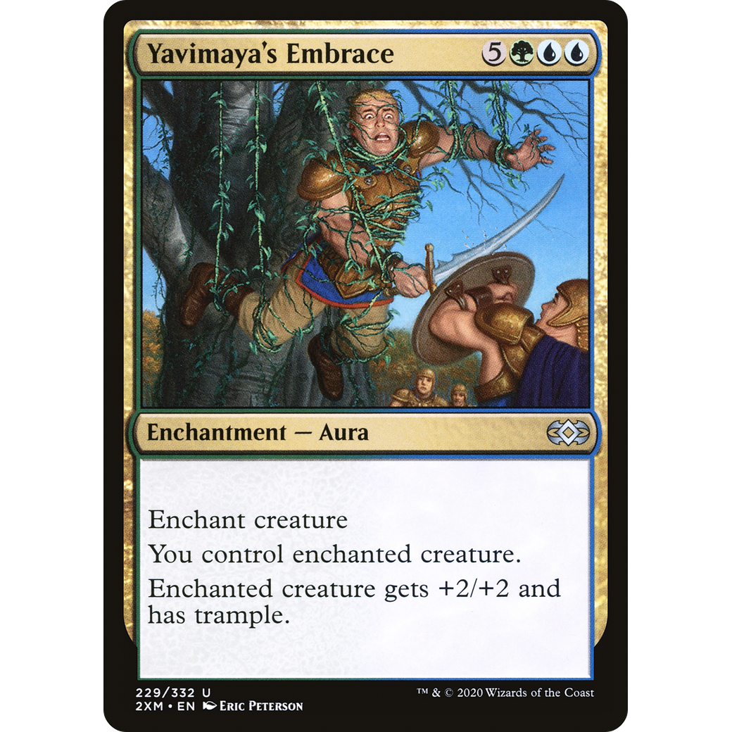 Yavimaya's Embrace (2XM-229) - Double Masters Foil