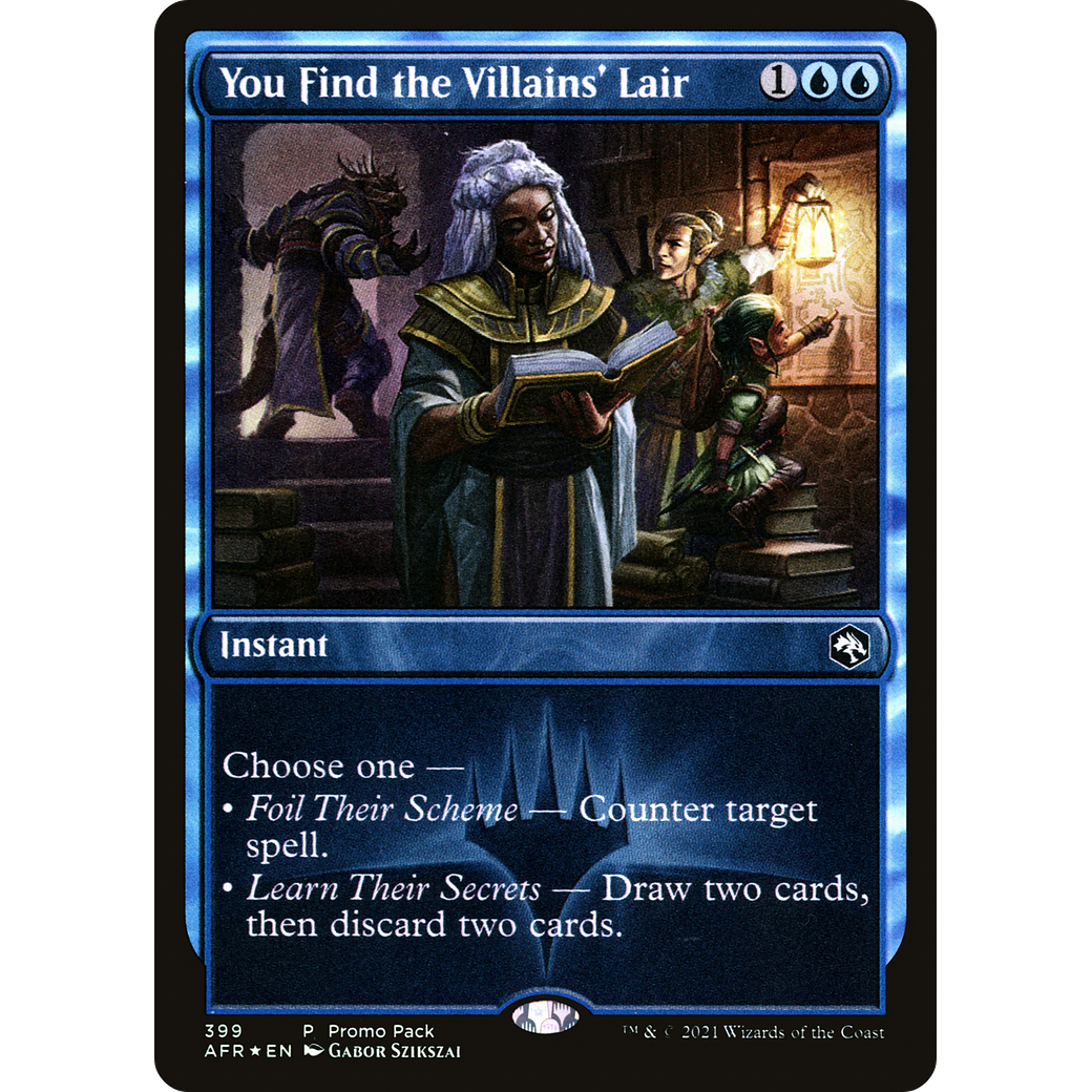 You Find the Villains' Lair (PPAFR-399) - Adventures in the Forgotten Realms Foil