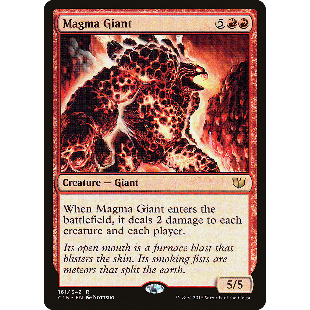 Magma Giant (C15-161) - Commander 2015