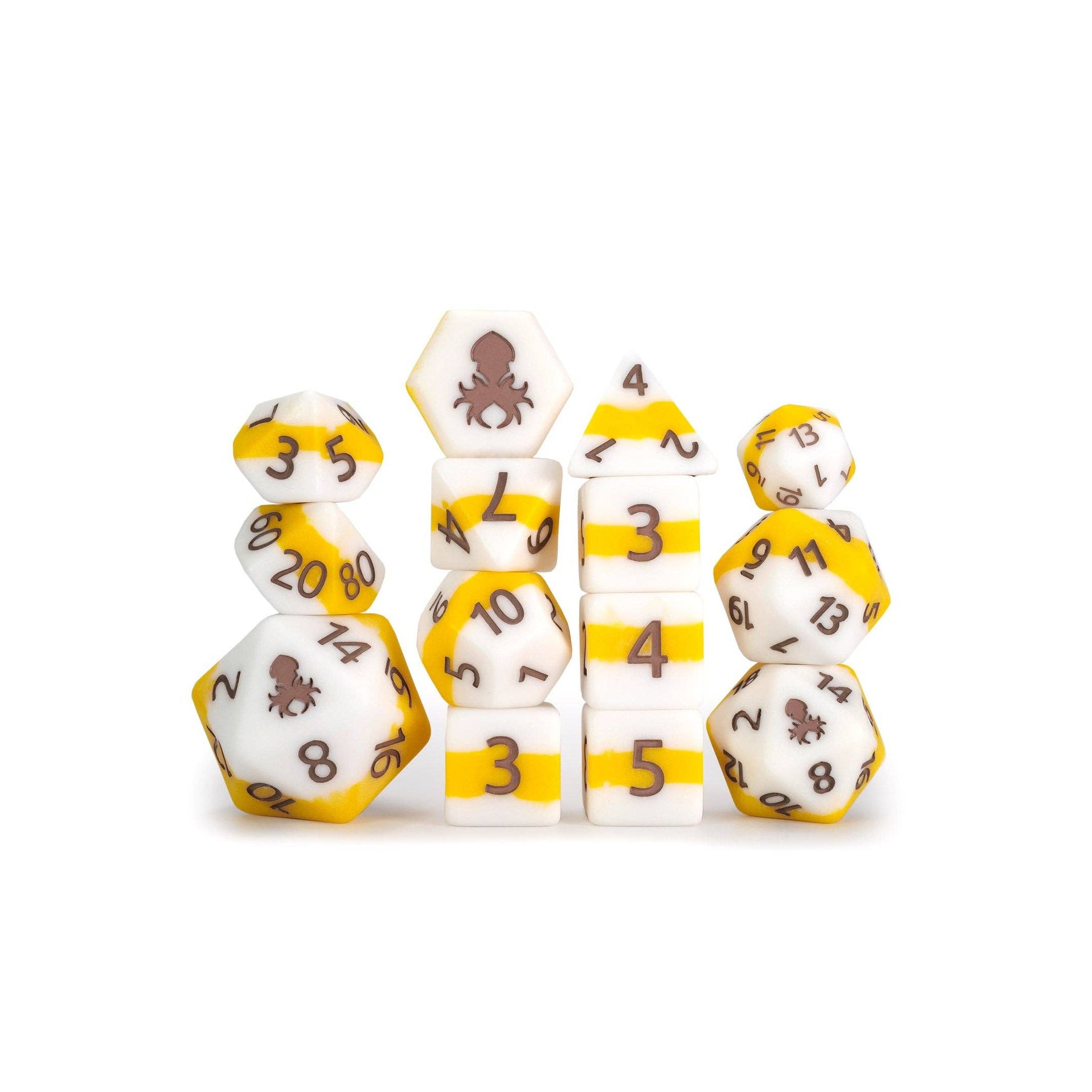 Eggs 14pc Dice Bundle Inked in Brown