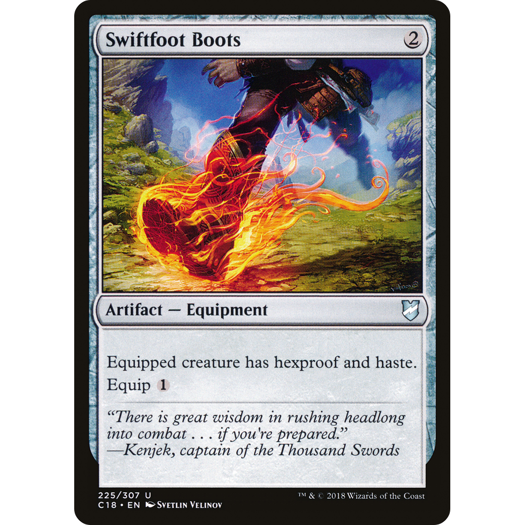 Swiftfoot Boots (C18-225) - Commander 2018