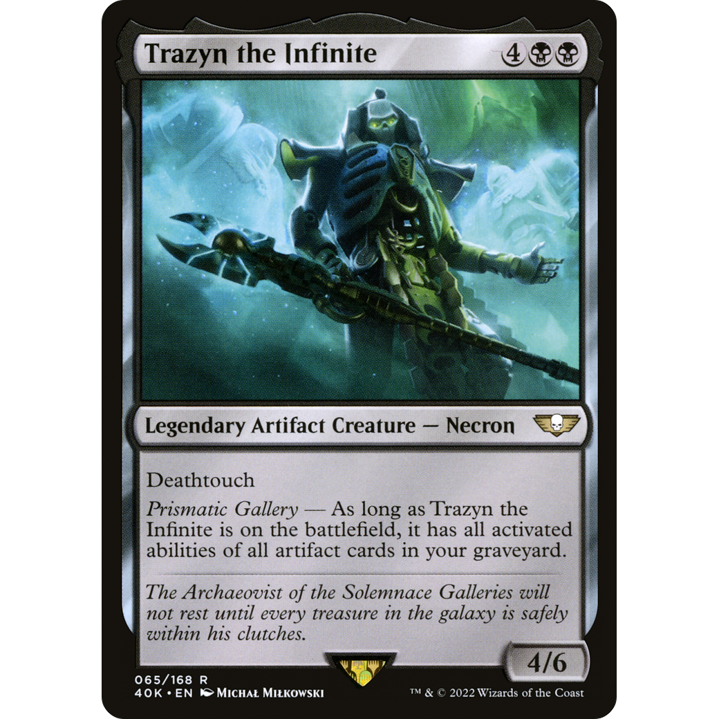 Trazyn the Infinite (40K-065) - Warhammer 40,000 Commander