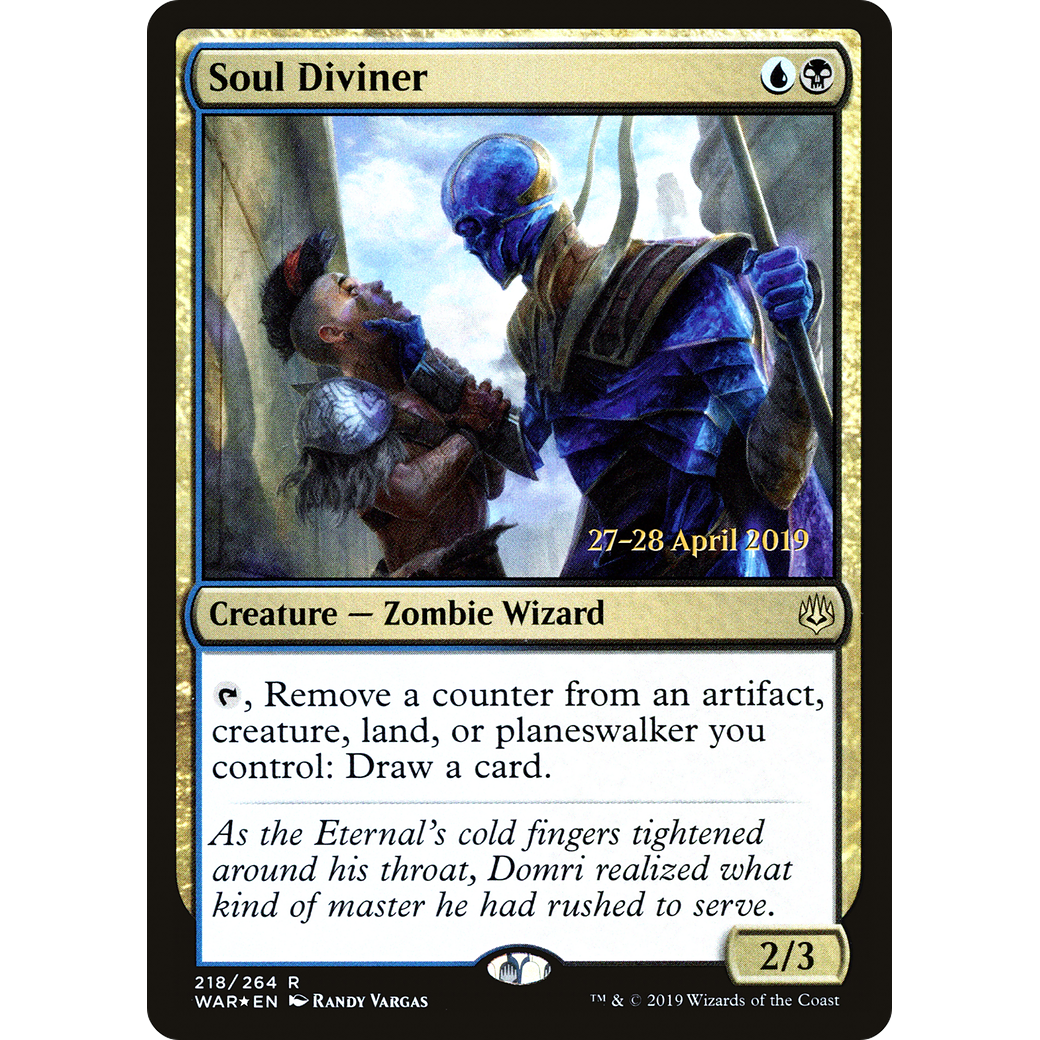 Soul Diviner (PRE-218) - War of the Spark Promos Foil