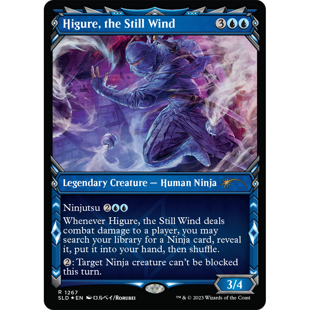 Higure, the Still Wind (Halo Foil) (SLD-1267) - Secret Lair Drop: (Showcase) Foil