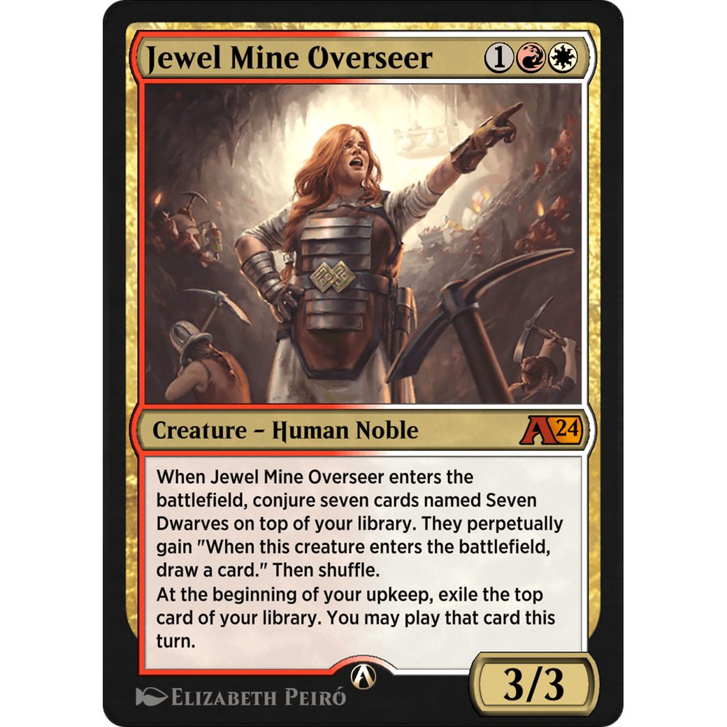 Jewel Mine Overseer (YWOE-021) - Alchemy: Wilds of Eldraine
