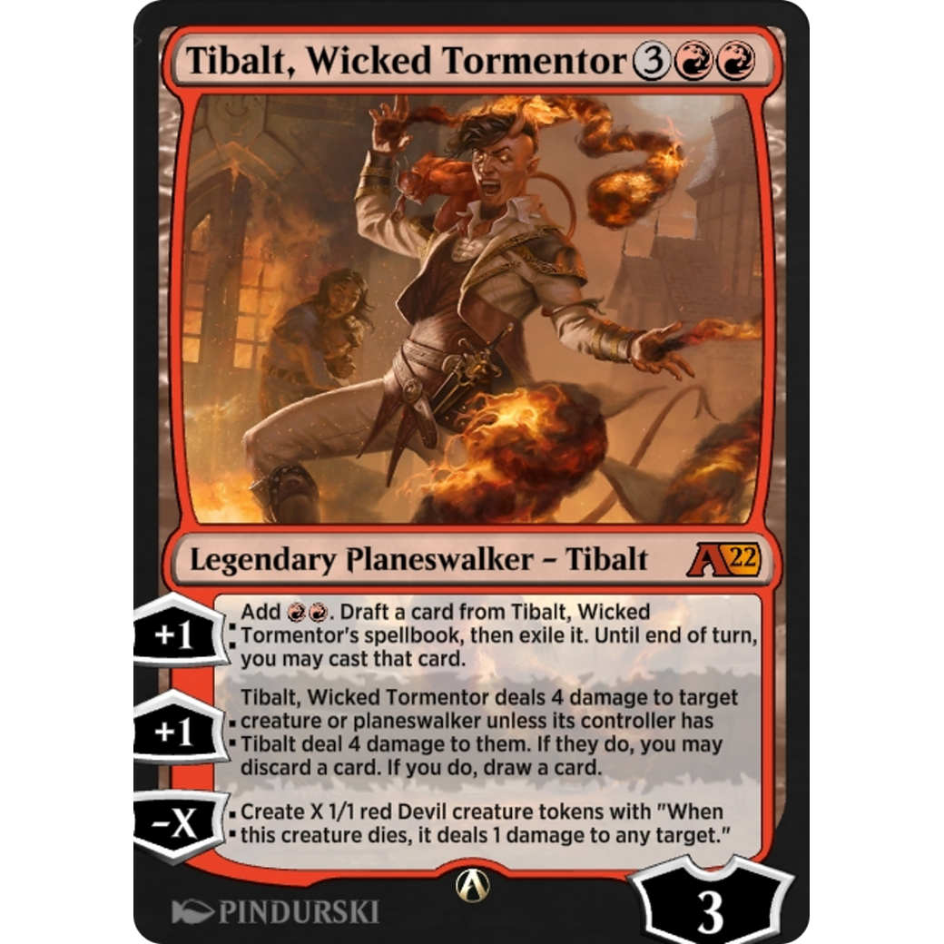 Tibalt, Wicked Tormentor (Y22-043) - Alchemy: Innistrad