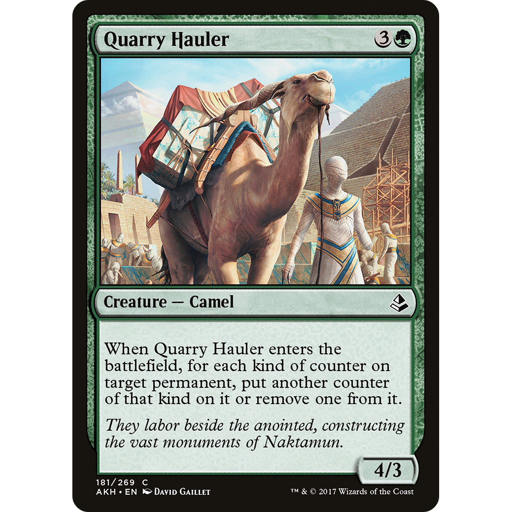 Quarry Hauler (AKH-181) - Amonkhet Foil