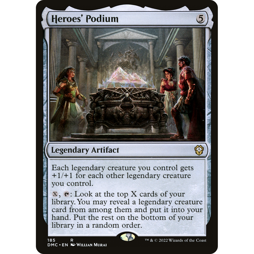 Heroes' Podium (DMC-185) - Dominaria United Commander