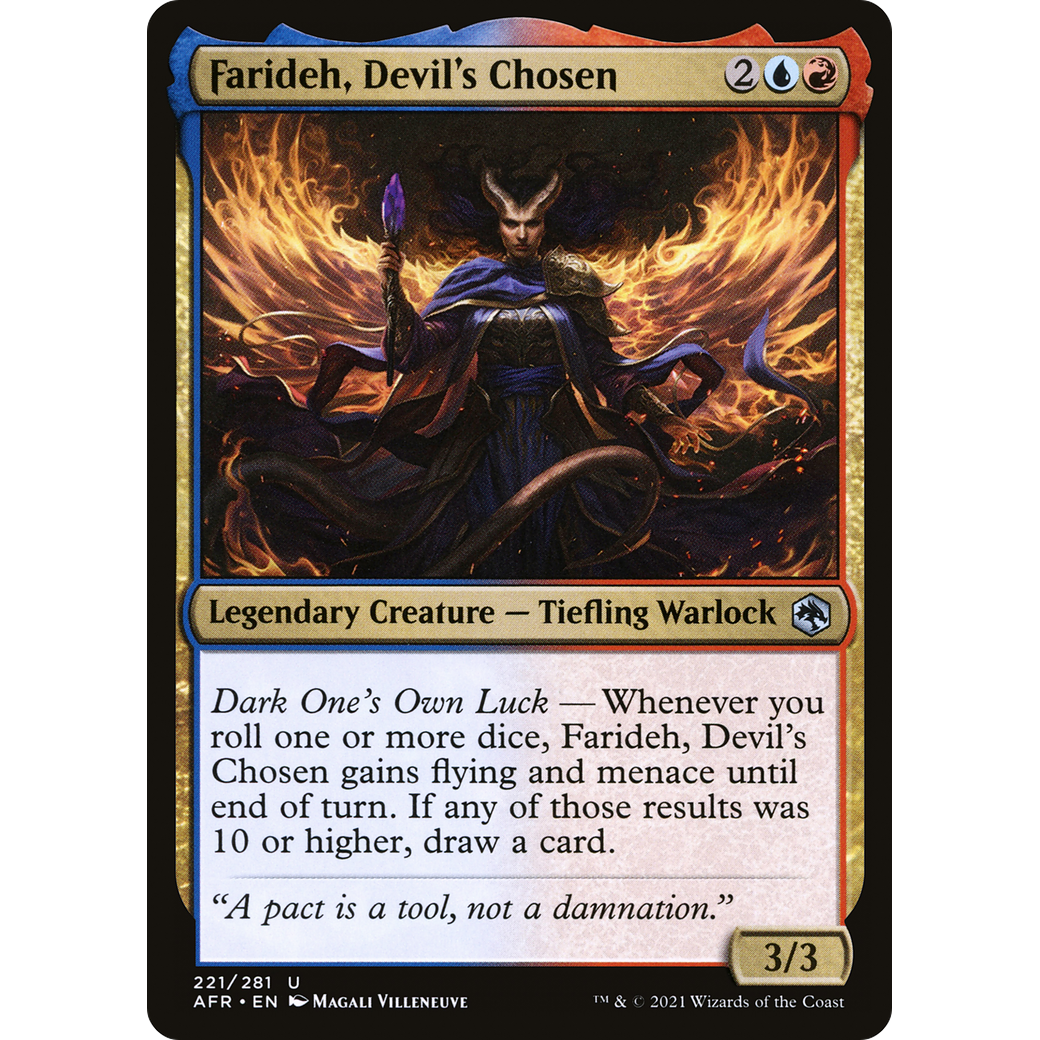 Farideh, Devil's Chosen (AFR-221) - Adventures in the Forgotten Realms