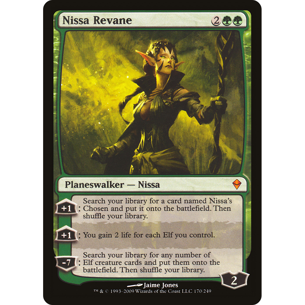 Nissa Revane (ZEN-170) - Zendikar Foil