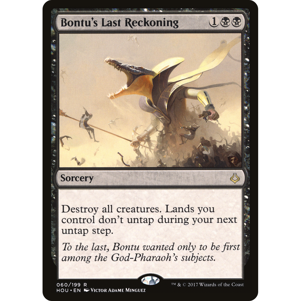 Bontu's Last Reckoning (HOU-060) - Hour of Devastation