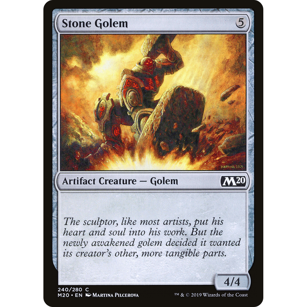 Stone Golem (M20-240) - Core Set 2020